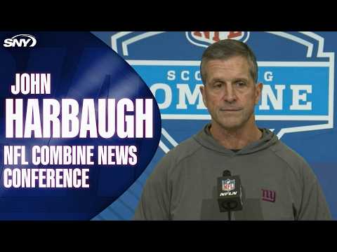 John Harbaugh on energy of new Giants job, NFL Combine, what comes next