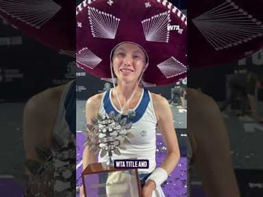 A message from our 2026 Merida Champion! 📣#MeridaOpen #CristinaBucsa #MeridaOpen #Tennis