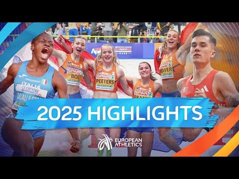 TEARS🥲, RECORDS and double GOLDS | 2025 Highlights from European Athletics (Part One)