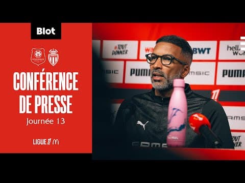 ๐ฝ๐ J13 | Stade Rennais F.C. / AS Monaco - Confรฉrence de presse d'avant-match