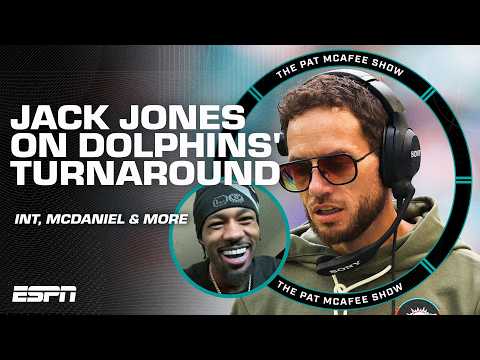 Jack Jones reacts to GAME-WINNING interception + Dolphins' season turnaround!? | The Pat McAfee Show
