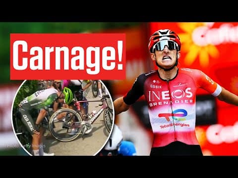 This Stage 4 Finish Was Pure Chaos: Vuelta a España 2025