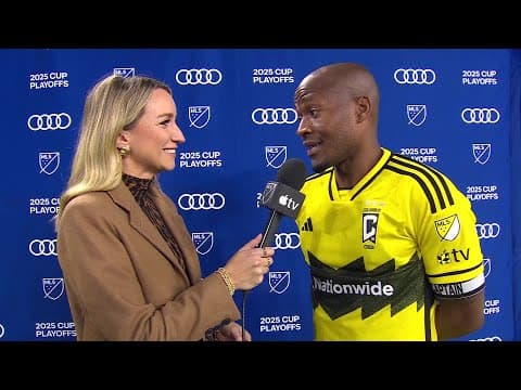 Columbus Crew and MLS LEGEND Darlington Nagbe Reflects on Career | 2025 Audi MLS Cup Playoffs