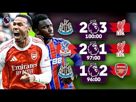 Every 90+ Minute Goal So Far This Premier League Season