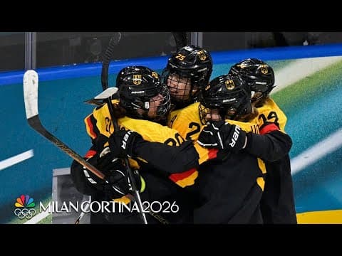 Germany picks up commanding win over Japan in women's hockey | Winter Olympics 2026 | NBC Sports