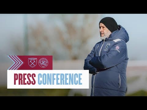 LIVE: Nuno Espírito Santo's Press Conference | West Ham v QPR