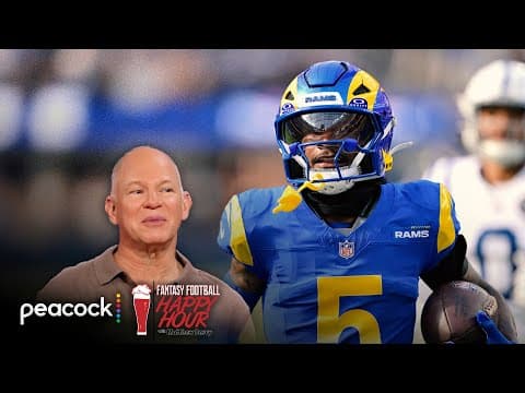 Atwell, Shepard in line for flex production in Week 7 | Fantasy Football Happy Hour | NFL on NBC