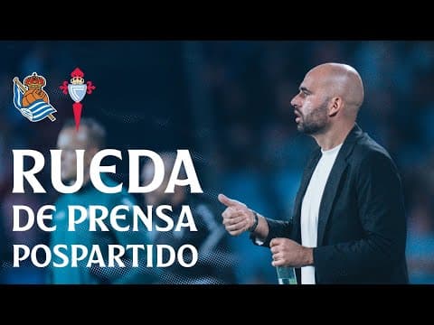 Claudio Giráldez: "Hoy no hemos tenido el acierto que nos gustaría". | Celta