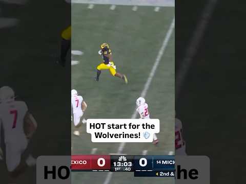 Michigan starts season with a BANG⚡