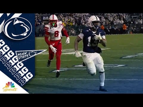 Kaytron Allen sets Penn State rushing record before capping touchdown | NBC Sports