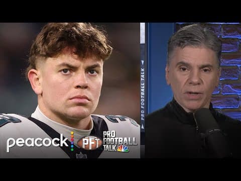 Cooper DeJean decides not to hit Justin Herbert on sideline | Pro Football Talk | NFL on NBC