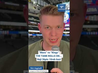 ETHICAL TANK: Dallas Mavericks lose to the Sacramento Kings, Naji Marshall is the Float Gawd