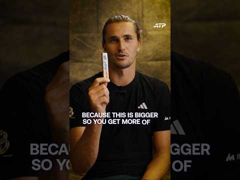 Guess Sascha really liked Kinder, huh? đ« #zverev