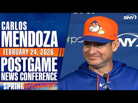 Carlos Mendoza comments on Jack Wenninger's outing, Mike Tauchman's power display