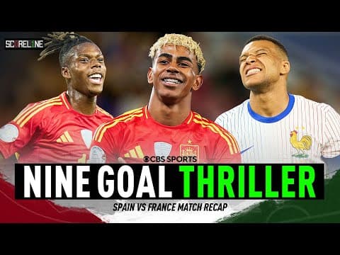 Spain ELIMINATE France in UEFA Nations League Semi-Finals | Merino, Yamal, Pedri, Mbappé | Scoreline