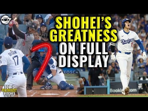 Shohei Ohtani Shows off his Greatness in 1 Inning!