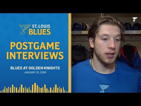 Jan. 10: Postgame Interviews