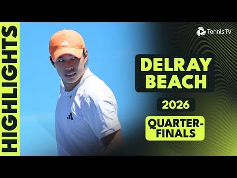 Fritz, Paul, Tiafoe, Tien, Korda ENTERTAIN the Crowd | Delray Beach 2026 Quarter-Final Highlights
