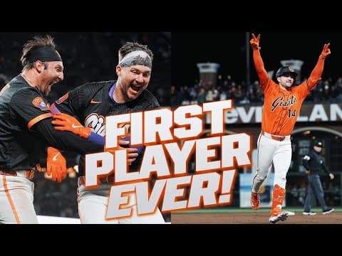 This has NEVER happened before! ๐ฑ Patrick Bailey makes MLB history with two crazy walk-offs!