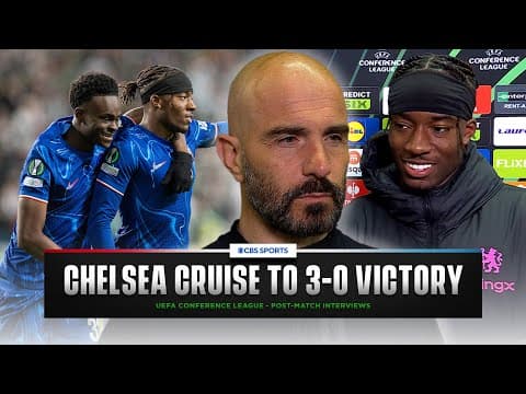 "PRO PERFORMANCE" Maresca on Chelsea win | "VERY TALENTED" Madueke on George 1ST SENIOR GOAL 🥹🔵