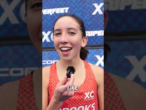 🚨 In her first XC season, Blair Bartlett ascended the ranks. She finished second at #BrooksXC