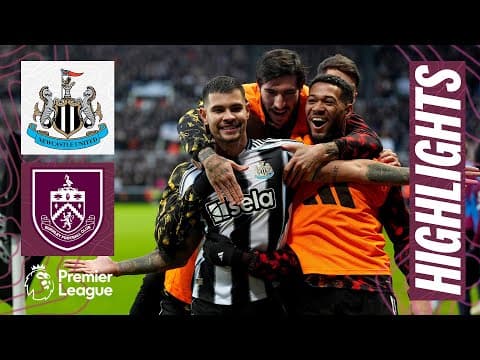 Bruno Olimpico Stuns 10-Man Clarets As Newcastle Take The Win | HIGHLIGHTS | Newcastle 2-1 Burnley