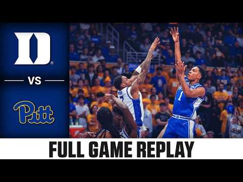 Duke vs. Pitt Full Game Replay | 2025-26 ACC Men's Basketball