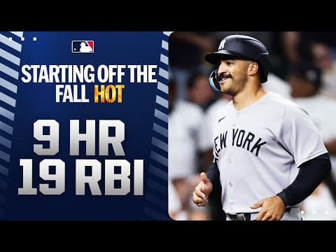 Yankees' Trent Grisham is SIZZLING starting off September (Is he having his career season?)