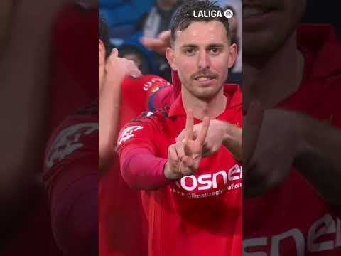 La celebración de Raúl García de Haro en el #CeltaOsasuna #laligahighlights