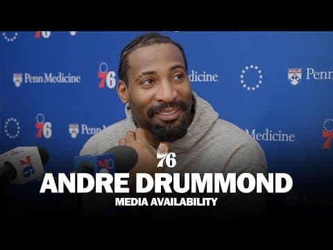 Philadelphia 76ers Practice Media Availability ๐๏ธ | Andre Drummond | 12.11.25