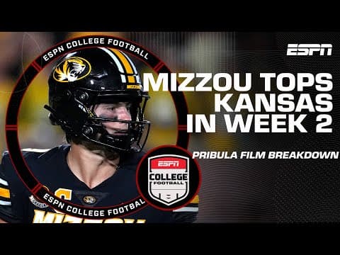 Breaking down Beau Pribula’s big game for Missouri (📍@ModeloUSA) | The College Football Show