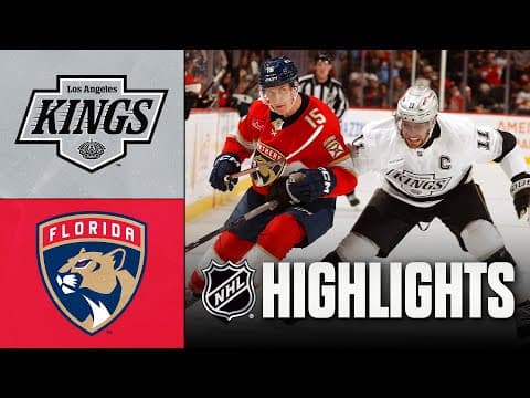 Kings vs. Panthers | NHL Highlights | December 17, 2025