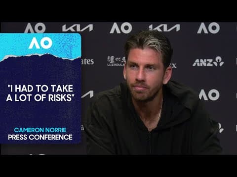 Cameron Norrie Press Conference | Australian Open 2026 Third Round