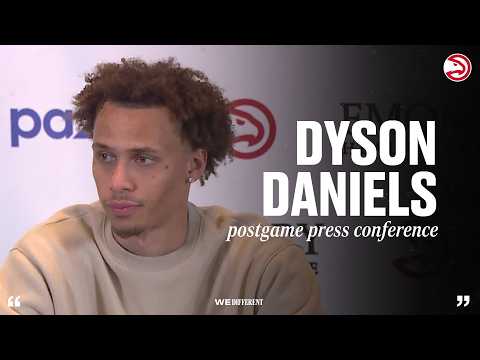 Hawks vs. Nets Postgame Press Conference: Dyson Daniels