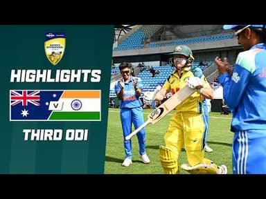 Australia v India | Third ODI | Multi-Format Series 2025-26