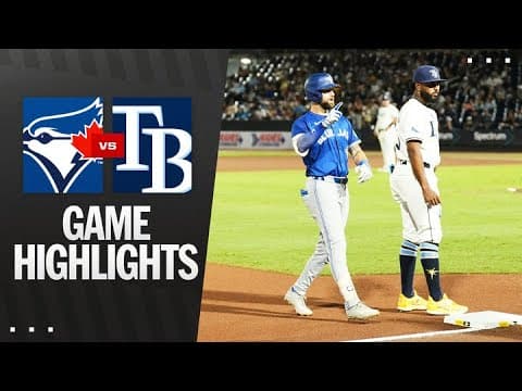 Blue Jays vs. Rays Game Highlights (9/16/25) | MLB Highlights
