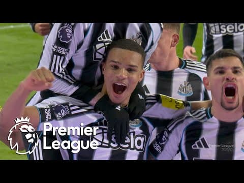 Malick Thiaw doubles Newcastle's lead against Crystal Palace | Premier League | NBC Sports