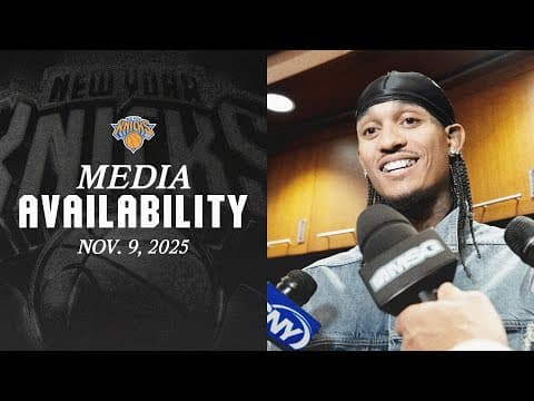 Coach Mike Brown, Jalen Brunson, Jordan Clarkson & Deuce McBride Postgame Media | November 9, 2025