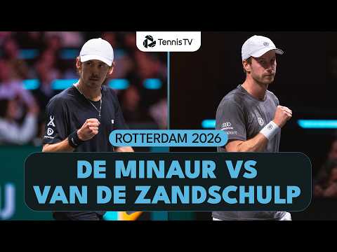 De Minaur & Van De Zandschulp Battle For A Place In The Semi-Finals π₯ | Rotterdam 2026 Highlights