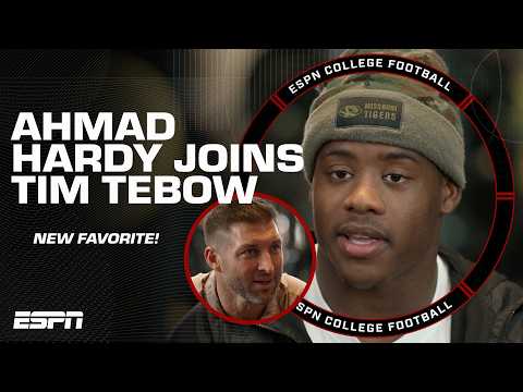 Tim Tebow shows why EVERYONE should be an Ahmad Hardy fan π | SEC Nation
