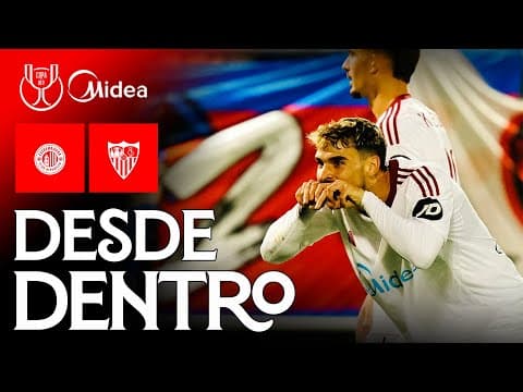 A dieciseisavos, casi como en casa: el Extremadura-Sevilla FC, desde dentro