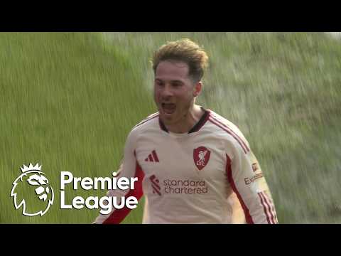 Alexis Mac Allister delivers Liverpool's breakthrough against Forest | Premier League | NBC Sports