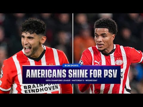 Tillman & Pepi's heroics get PSV a massive win! | Champions Club | CBS Sports Golazo